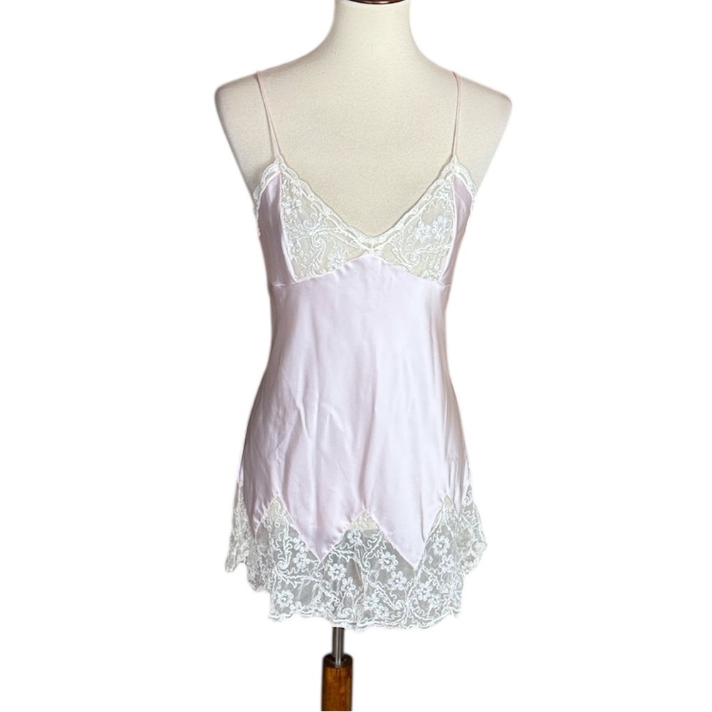 Liliana Panconesi light pink chemise gown Size Medium Made in Italy